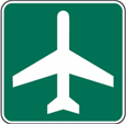 Airport Sign 30"x30"