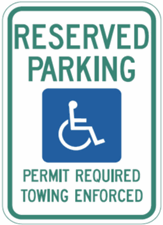 Arkansas Handicap Reserved Parking