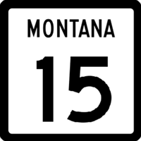 MT State Route Signs 24"x24"