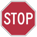 Stop Sign - 24" Reflective