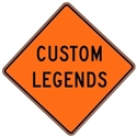 Custom Diamond Grade™ Roll Up Signs 36"x36"