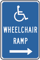 Handicap Wheelchair Ramp Right