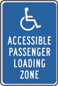 Accessible Passenger Loading Zone