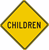 Children Warning Signs 24"x24"