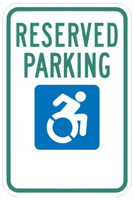 NY Handicap Parking Sign