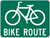 Bike Route Signs 30"x24"