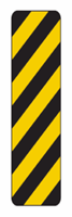 Object Marker Right Yellow Warning Stripes 6"x24"