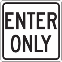 Enter Only 18"x18
