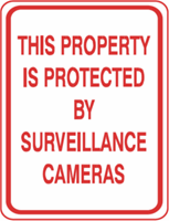 This Property is Protected by Surveillance Cameras