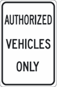 Authorized Vehicles Only