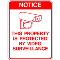 This Property is Protected by Video Surveillance