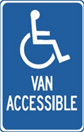 Handicap Van Accessible Signs