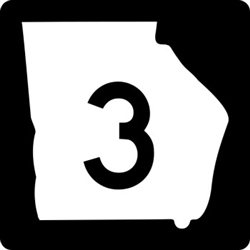GA State Route Signs 24"x24"