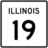 IL State Route Signs 24"x24"