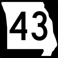 MO State Route Signs 24"x24"