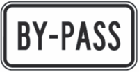 By-Pass Sign