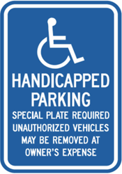 Massachusetts Handicapped Parking