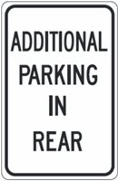 Additional Parking in Rear