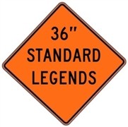 Roll Up Diamond Grade™ Standard Legends 36"x36"