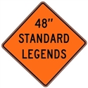 Roll-Up 3M™ Prismatic Standard Legends 48"x48"