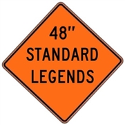 Roll-Up 3M™ Prismatic Standard Legends 48"x48"