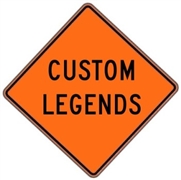 Custom Diamond Grade™ Roll Up Signs 36"x36"