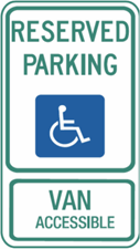 Texas Handicap Reserved Parking