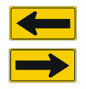 Arrow (Left or Right) 36"x18"